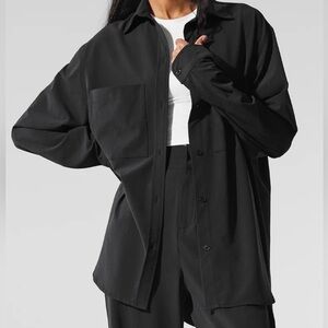 ALO Yoga Dreamscape Button Down Long Sleeve Shirt